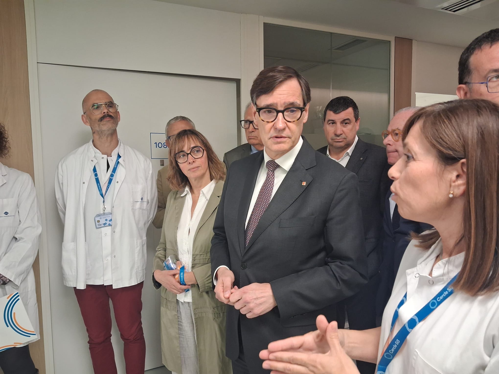 El president de la Generalitat, Salvador Illa