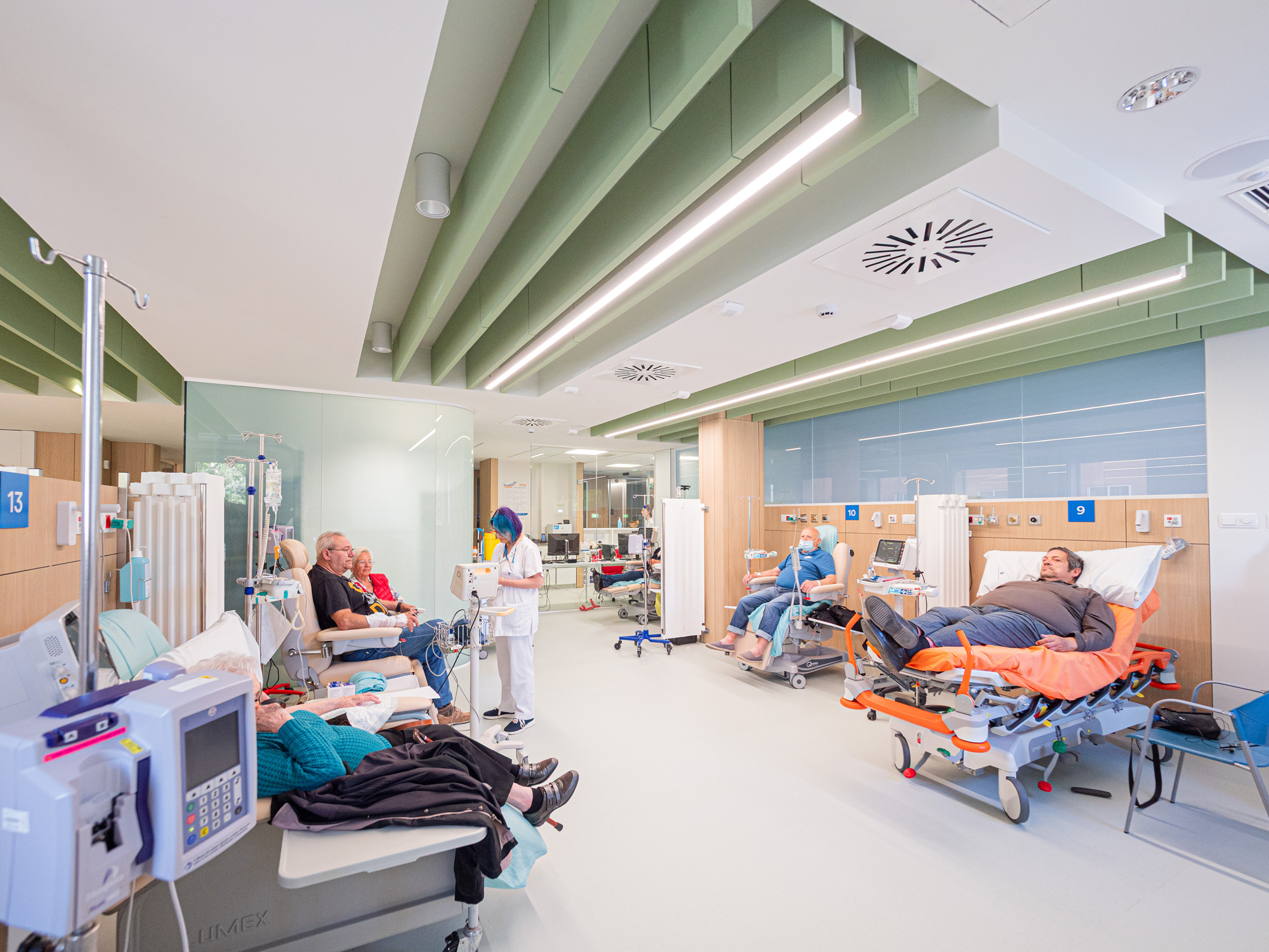 Sala de l'Hospital de dia polivalent