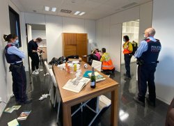 Enregistrament d'un dels vídeos emprats en les simulacions